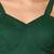 Green Pure Cotton Sleeveless Readymade Blouse