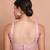 Pink Georgette Embellished Readymade Blouse