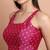 Magenta Brocade Sleevless Readyade Blouse
