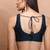 Navy Blue Silk Sleeveless Readymade Blouse