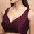 Wine Silk Sleeveless Readymade Blouse