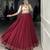 Women's Maroon Rayon Lehenga Choli with Gotta Patti Lace