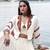white Gamthi Mirror Work & Kodi Lace Chaniya Choli