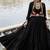 black Gamthi Mirror Work & Kodi Lace Chaniya Choli