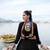 black Gamthi Mirror Work & Kodi Lace Chaniya Choli