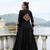 black Gamthi Mirror Work & Kodi Lace Chaniya Choli