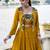 mustard Gamthi Mirror Work & Kodi Lace Chaniya Choli