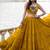 mustard Gamthi Mirror Work & Kodi Lace Chaniya Choli