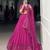 pink Rayon Chaniya Choli with Mirror Gamthi Work Gotta Patti 