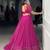 pink Rayon Chaniya Choli with Mirror Gamthi Work Gotta Patti 