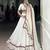 white Rayon Chaniya Choli with Mirror Gamthi Work Gotta Patti