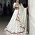 white Rayon Chaniya Choli with Mirror Gamthi Work Gotta Patti