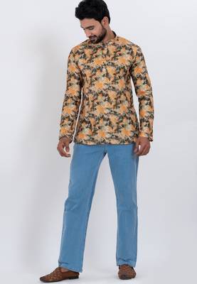 digital print cotton multicolor short kurta 4