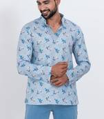 digital print cotton multicolor short kurta