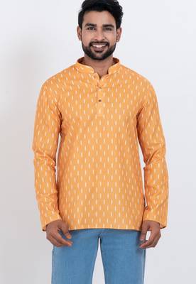 digital print cotton multicolor short kurta 1
