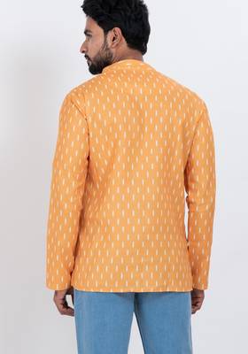 digital print cotton multicolor short kurta 3