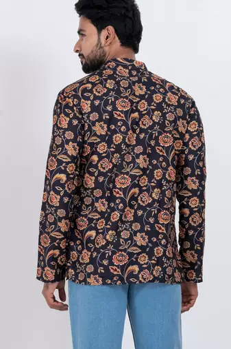 digital print cotton multicolor short kurta