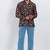 digital print cotton multicolor short kurta