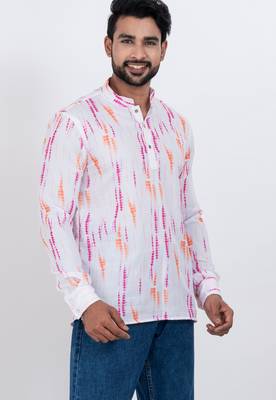 digital print cotton multicolor short kurta 2