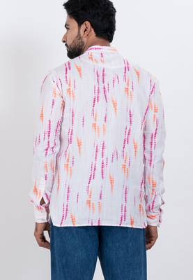 digital print cotton multicolor short kurta 3