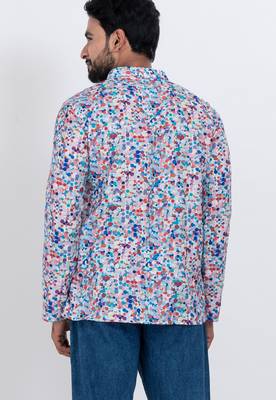 digital print cotton multicolor short kurta 3