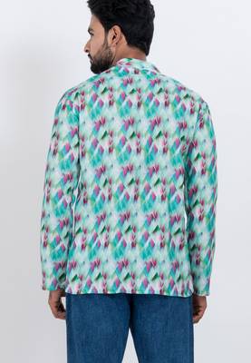 digital print cotton multicolor short kurta 3