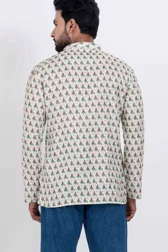 digital print cotton multicolor short kurta