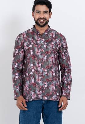 digital print cotton multicolor short kurta 1