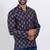 digital print cotton multicolor short kurta