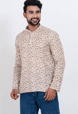 digital print cotton multicolor short kurta 2