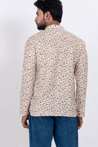 digital print cotton multicolor short kurta