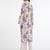 Purple printed suit stunning printed dupatta