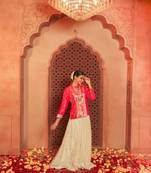 Stunning jacket and skirt set is