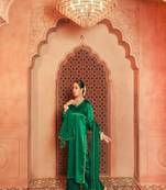 Stunning green embroidered co-ord set.