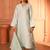 Sky blue embroidered co-ord set this beautiful 2-piece set