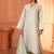 Sky blue embroidered co-ord set this beautiful 2-piece set