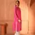 Pink chanderi kurta  chanderi fabric ideal for both casual and festive occasions elegance with our pink chanderi kurta.