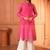 Pink chanderi kurta  chanderi fabric ideal for both casual and festive occasions elegance with our pink chanderi kurta.