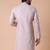 Mandarin collar straight cotton kurta