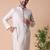 Mandarin collar straight cotton kurta
