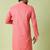 Mandarin collar straight cotton kurta