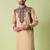 Mandarin collar floral embroidered thread work kurta