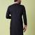 Mandarin collar floral embroidered thread work kurta
