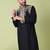 Mandarin collar floral embroidered thread work kurta