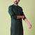 Mandarin collar straight cotton kurta