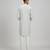 Off white woven cotton kurta set