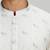 White woven cotton kurta set