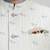 White woven cotton nehru jacket