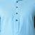 Mandarin collar straight cotton kurta