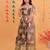Glamour Heavy Fox Georgette Green Gown With Digital Print work With Embroidered Sequins work 